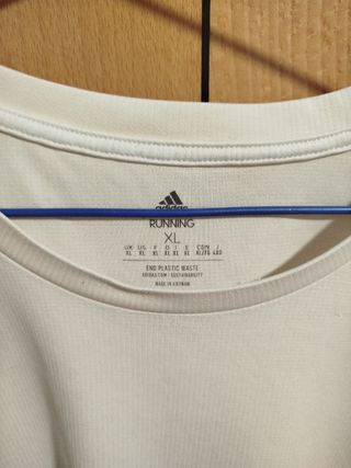 Camiseta Adidas Blanca Talla XL