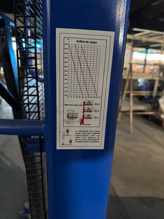 Apilador manual 3,40 m