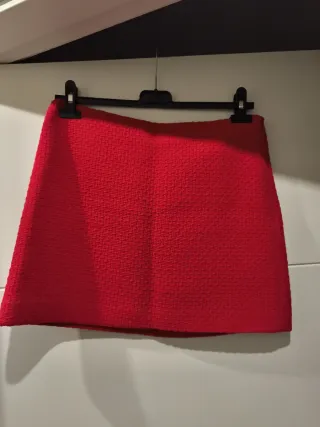 Minifalda roja Mango