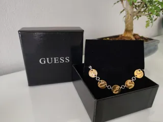 Collar Guess Bicolor con Brillantes