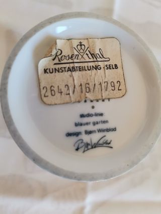 Jarrón de colección Rosenthal