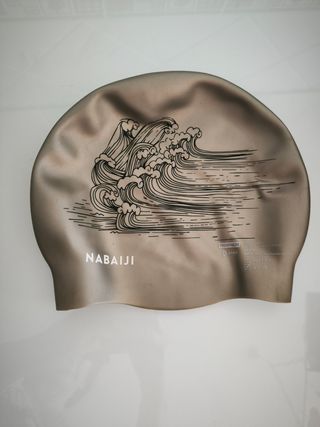 Touca de natação Nabaiji com ondas