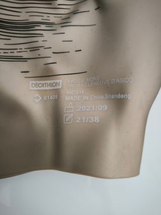 Touca de natação Nabaiji com ondas