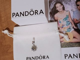 Charm Pandora Sol Plata Auténtico nuevo con caja