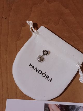Charm Pandora Sol Plata Auténtico nuevo con caja