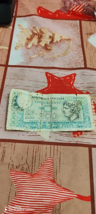 Banconota 500 Lire