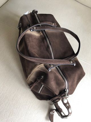 Bolso tote piel marrón