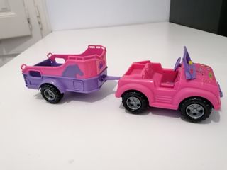 Simba Coche Evi Jeep Remolque Carga Caballos