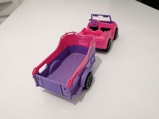 Simba Coche Evi Jeep Remolque Carga Caballos