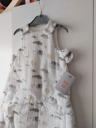 Saco dormir bebé 0/6 meses elefantes