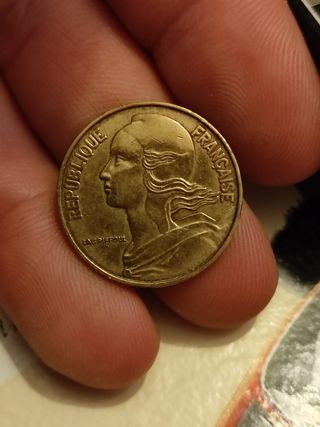 Moneda Francesa Antigua