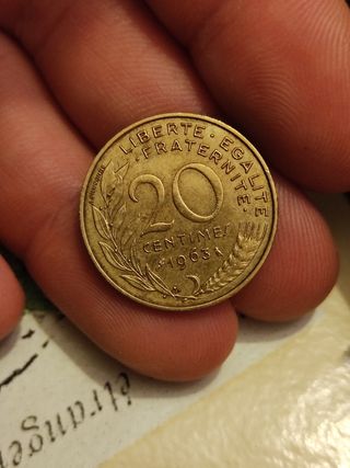 Moneda Francesa Antigua