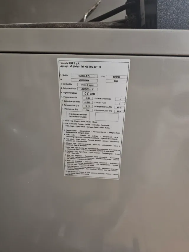 Caldera policombustible SIME