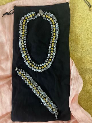 Gargantilla y pulsera Careli 