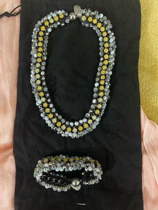 Gargantilla y pulsera Careli 