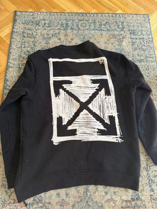 Felpa nera Off-White