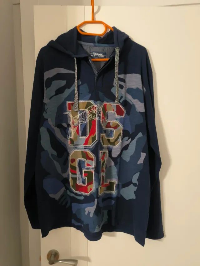 Sudadera Desigual XL Camuflaje