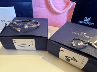 Set Bracciale Anello Swarovski Mesmera