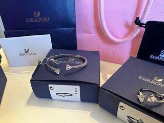 Set Bracciale Anello Swarovski Mesmera