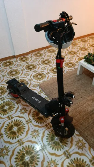 Patinete eléctrico scooter 45 km/h
+Batería