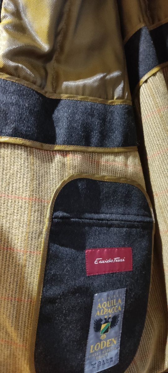 Abrigo caballero gris marengo