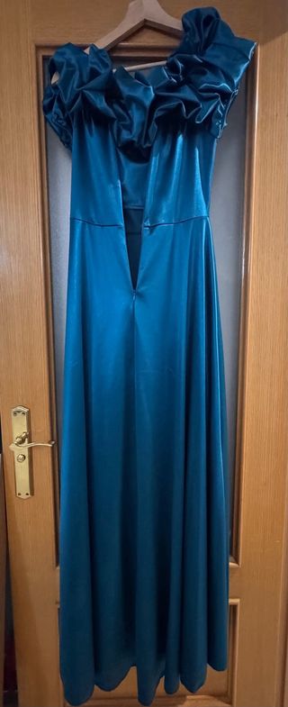 Vestido fiesta azul marino talla M