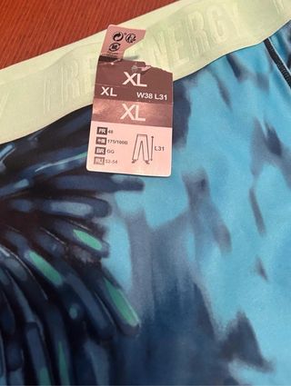Mallas deportivas azules talla XL