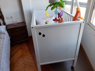 2 Cunas Blancas para Bebé