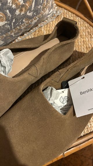 Zapatos ante beige