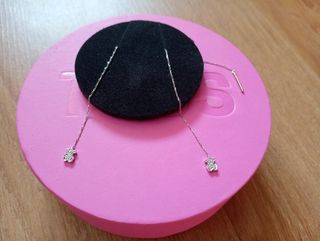 Pendientes Tous Oso Oro Blanco y Diamantes