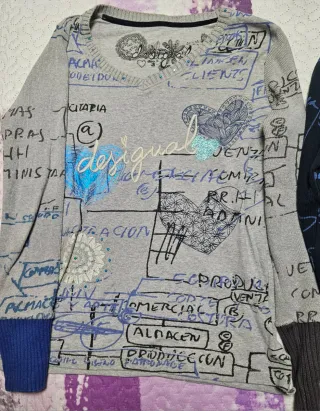 Lote 3 Jerseys Desigual Talla L + Camiseta