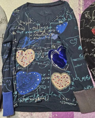 Lote 3 Jerseys Desigual Talla L + Camiseta