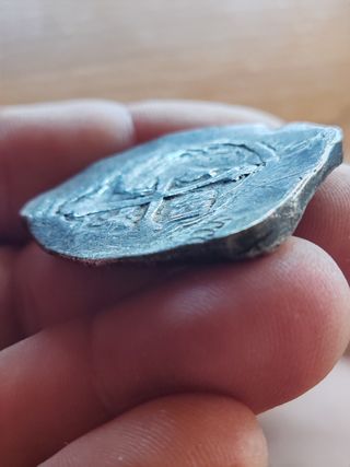 8 Reales Macuquinos Felipe IV Plata