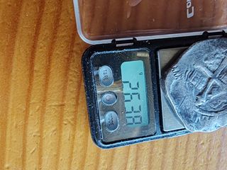 8 Reales Macuquinos Felipe IV Plata