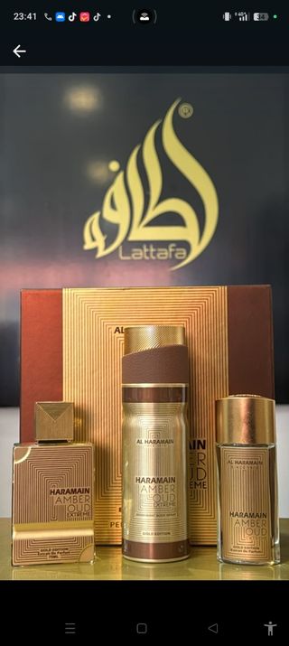  Perfume Árabe Amber Oud Extreme