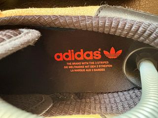 Zapatillas Adidas Gazelle Beige/Naranja T42.5