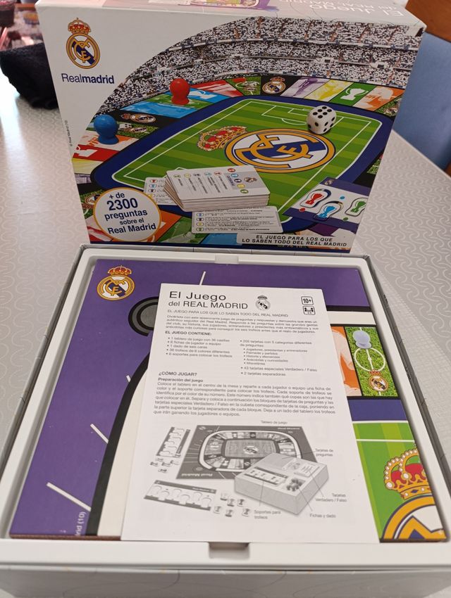 Juego de mesa El Juego del Real Madrid