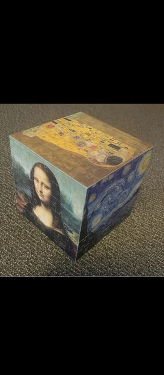 Puzzle 3D Educa Cubo de Arte Rompecabezas 