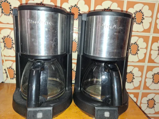 Lote 2 Cafeteras Moulinex 1L
