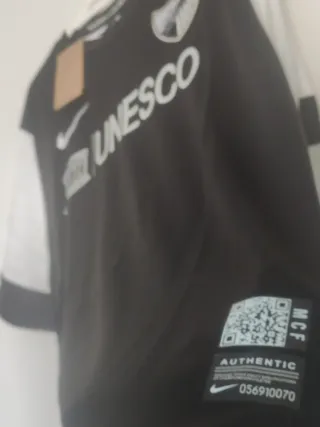 Camiseta Retro Málaga UNESCO. Isco 22. Talla XL