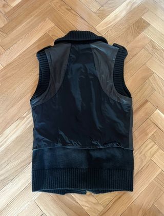 Chaleco Cuero BCBG Max Azria Talla XS