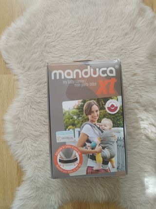 Mochila Portabebés Manduca XT Cotton Gris