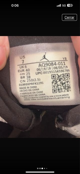 Jordan Aura auténticos