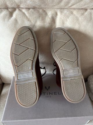 Botas de ante marrones martinelli 120€