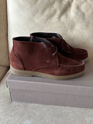 Botas de ante marrones martinelli 120€