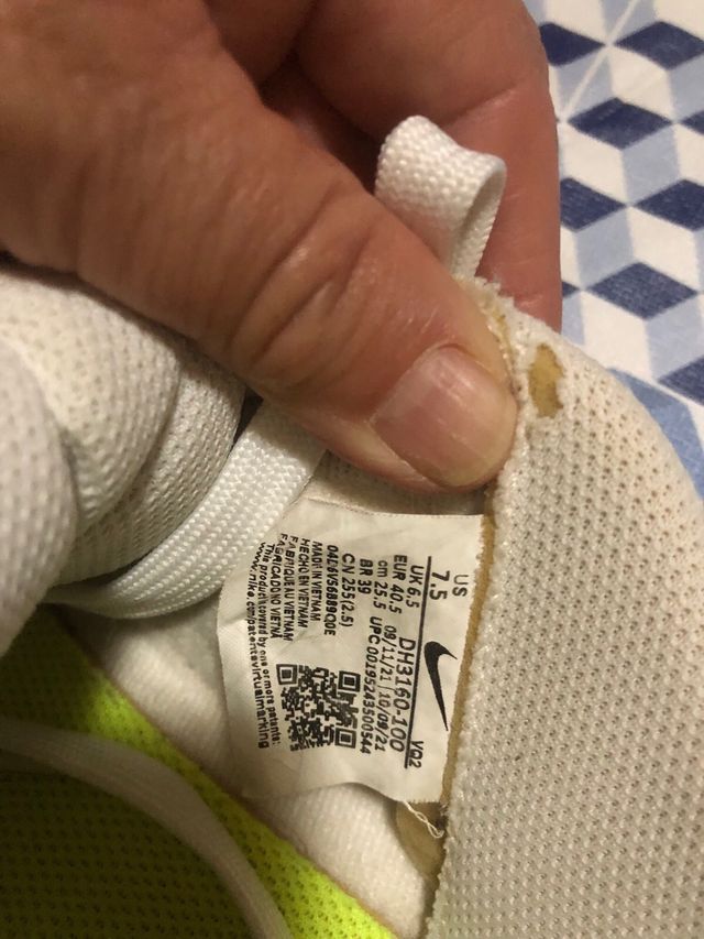 Zapatillas Nike Blancas Talla 40/41