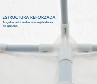 Carpa 6x3 + Carpa 3x3 Blanca, 5 paredes