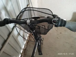Bicicleta Plegable Aluminio Negra