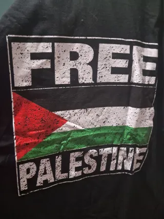 Camiseta Palestina Free Talla XL