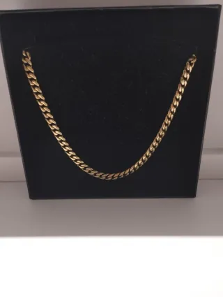 Cadena Acero Inoxidable Dorada